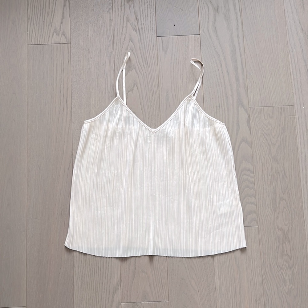 Pleated cami